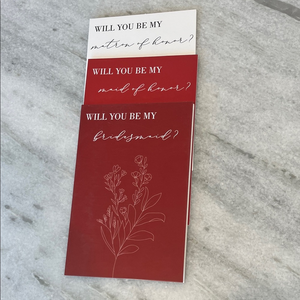 Bridesmaid Proposal Cards Set